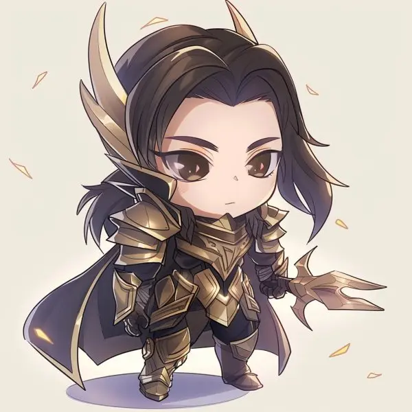 Hình ảnh Garen chibi làm avatar, hình nền điện thoại 7