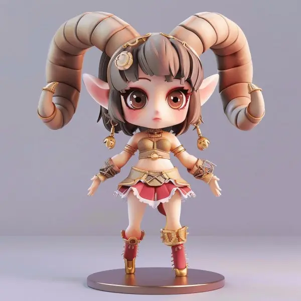 Bạch Dương chibi 4