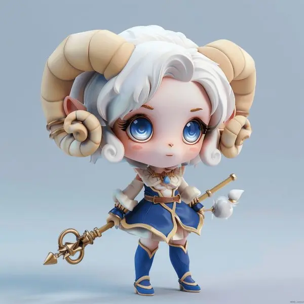 Bạch Dương chibi 8