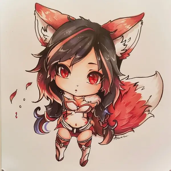 Ahri chibi 1