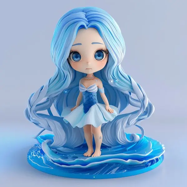 Bảo Bình chibi 3