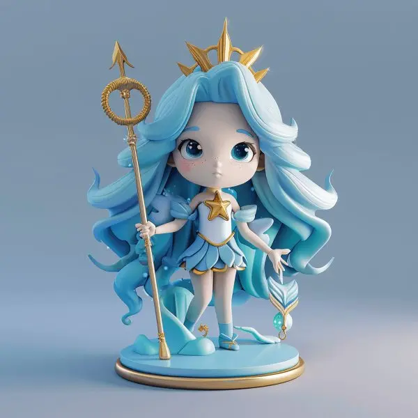 Bảo Bình chibi 4