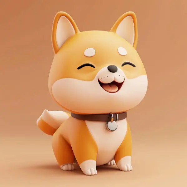 chó shiba chibi 2