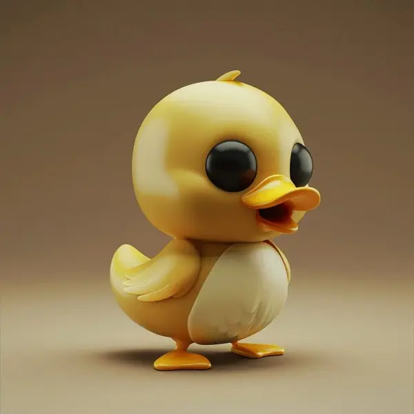 Vịt cute Chibi 4