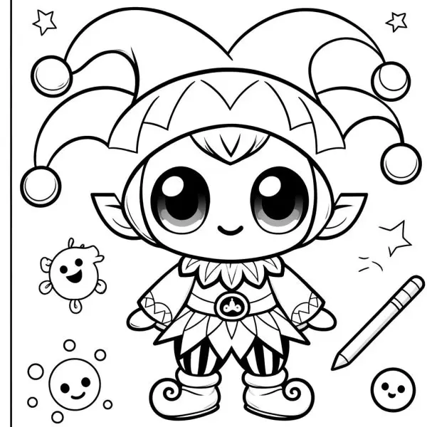 Tranh tô màu Kuromi 3