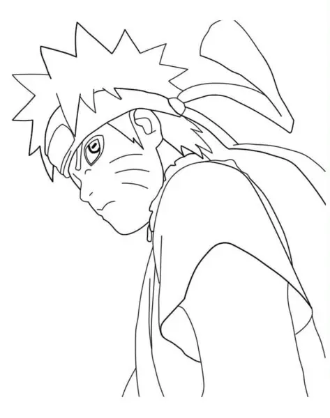 Tranh tô màu Naruto Lục Đạo 9