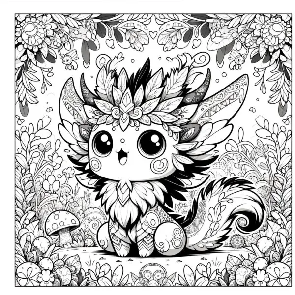 Tranh tô màu Pokemon 8