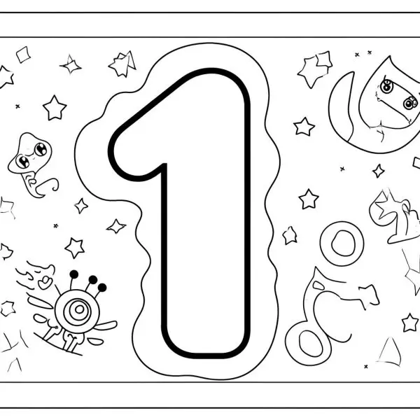 Tranh tô màu số 1 3