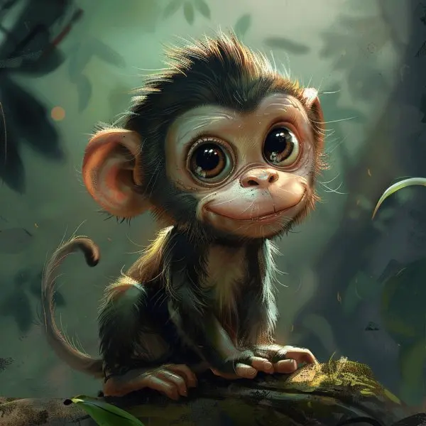 Khỉ chibi 20