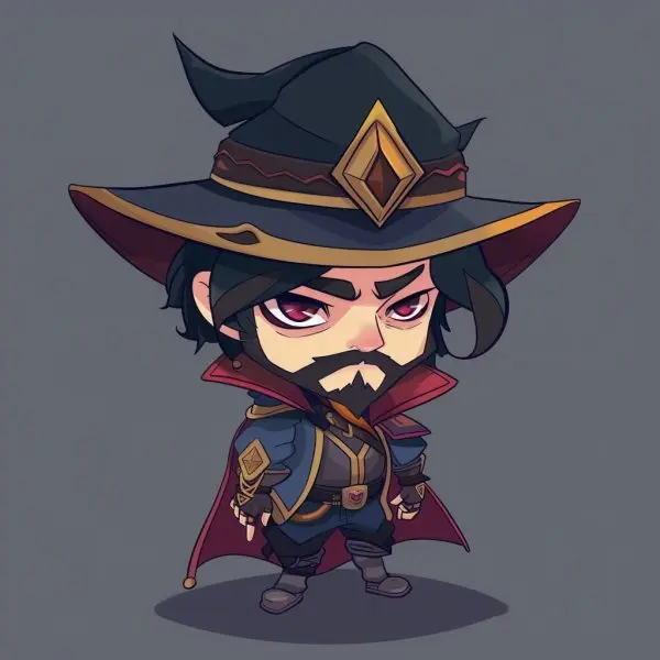 Twisted Fate Chibi 23