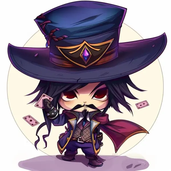Twisted Fate Chibi 26
