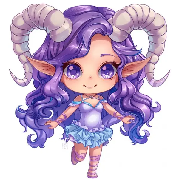 Ma kết chibi 28