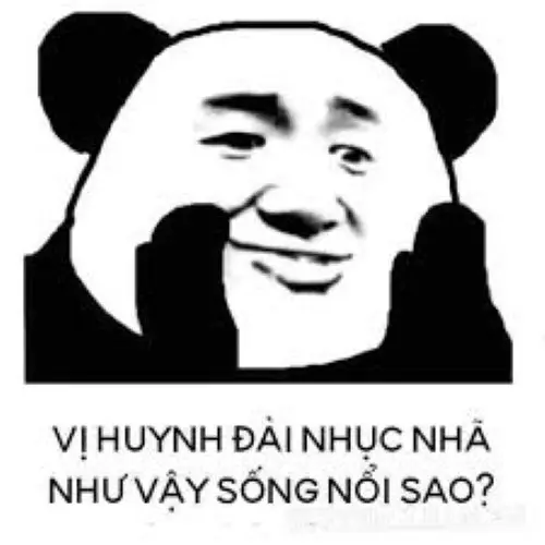 Meme gấu trúc bựa weibo 1
