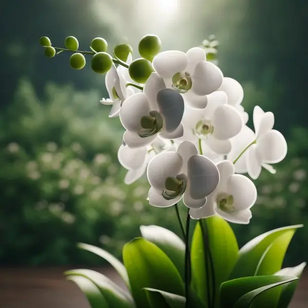 Hoa lan ý trắng 1
