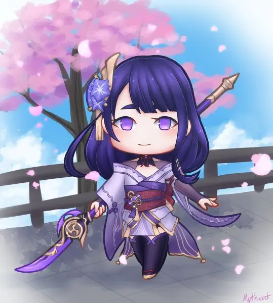 Raiden Shogun chibi 6