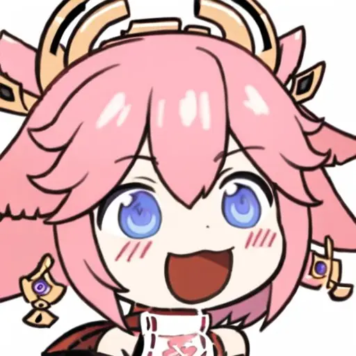 Yae Miko chibi 17