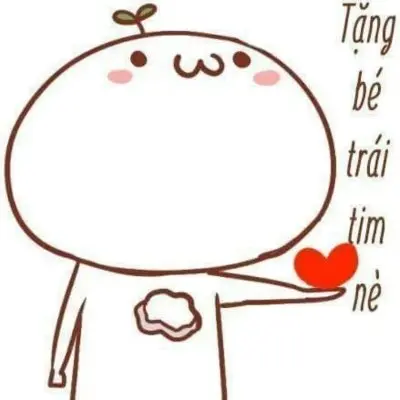 Meme tình yêu cute 1