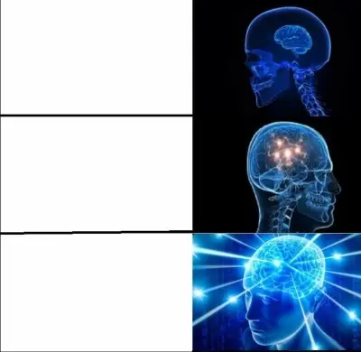 Meme galaxy brain 4