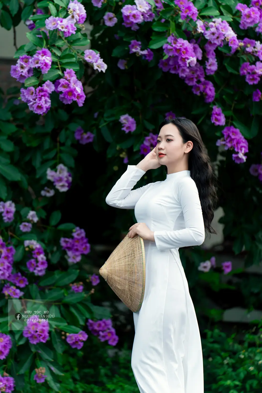 ảnh gái xinh mặc áo dài 20