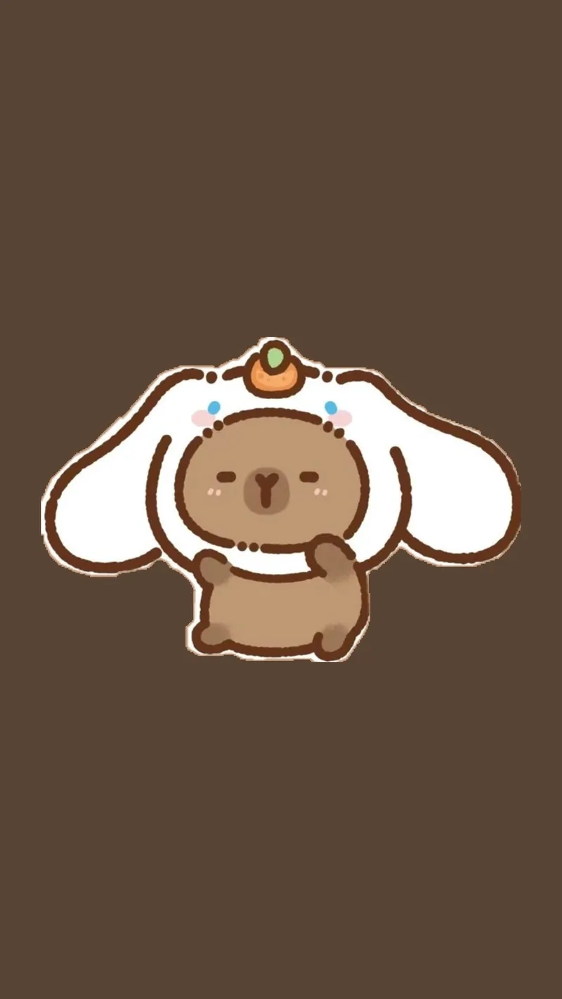 Bộ sưu tập hình capybara chibi chất lượng cao