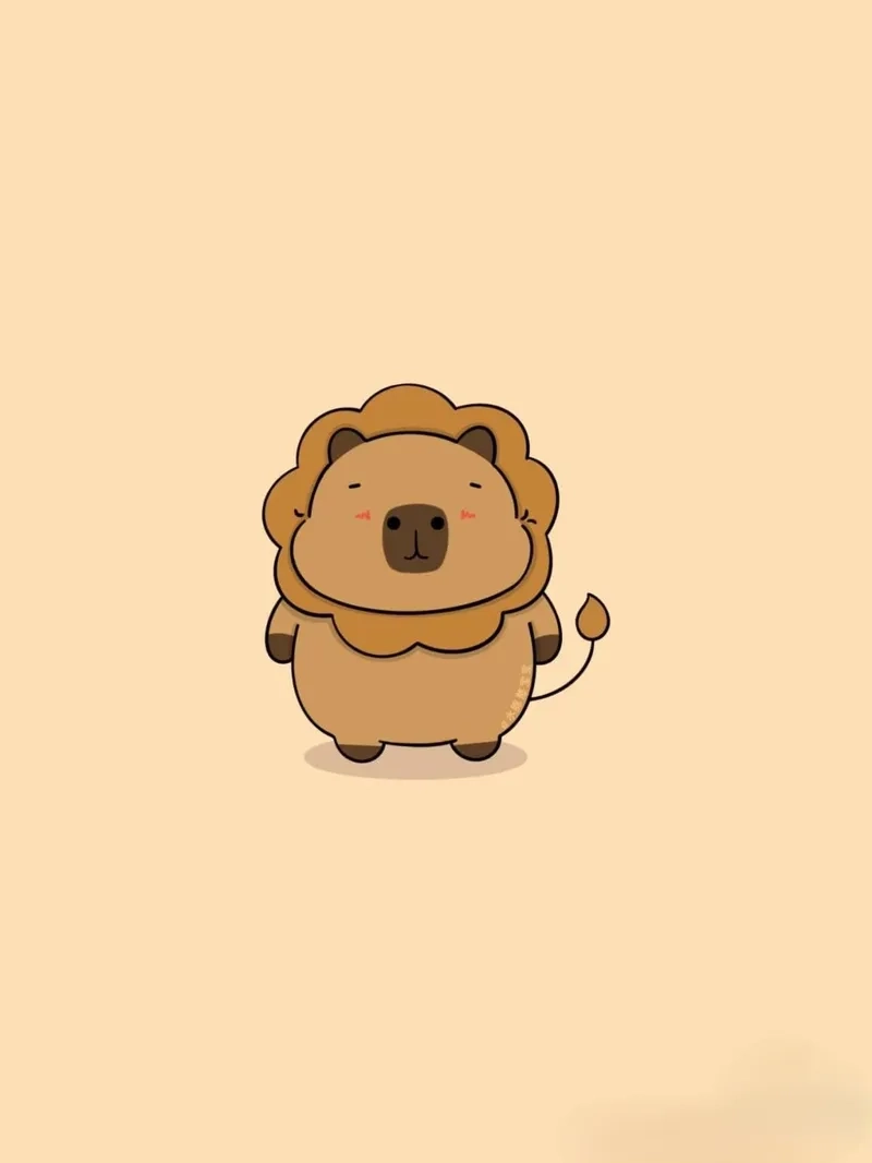 Tuyển tập ảnh capybara chibi đẹp nhất