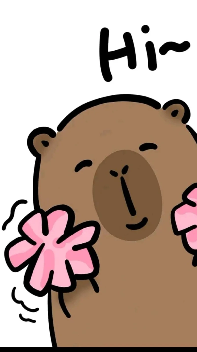 Cách vẽ capybara cute chibi từ A-Z