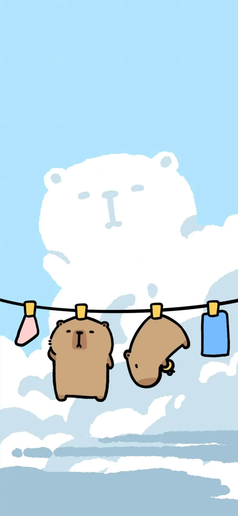 Capybara chibi vô tri phiên bản hài