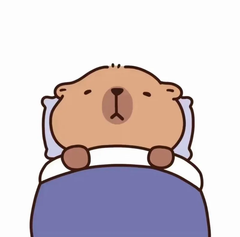 Capybara chibi hồng phiên bản độc đáo