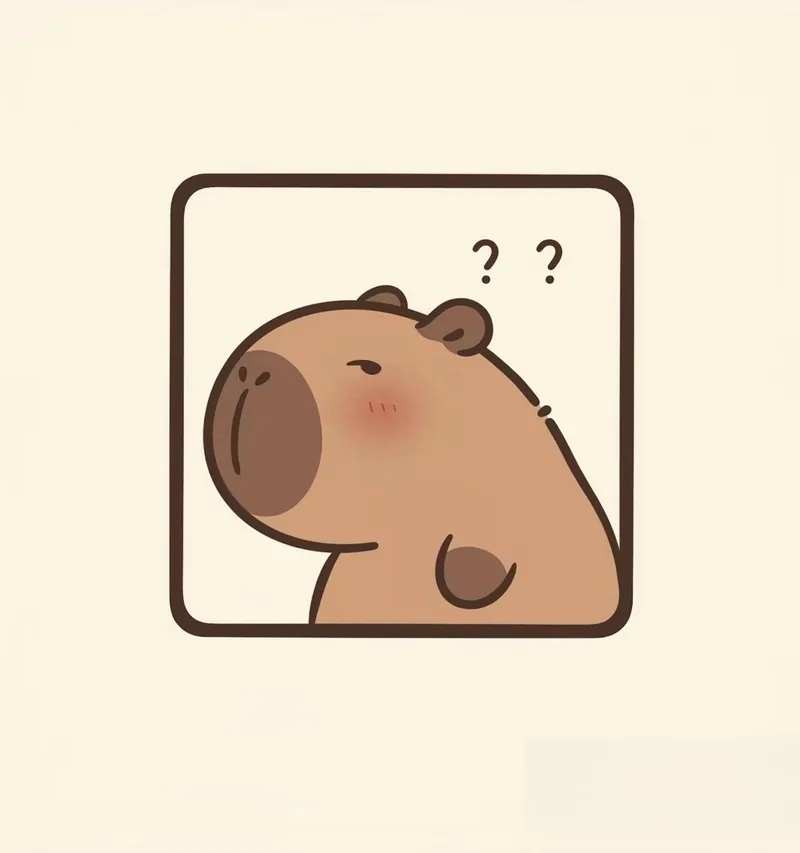 Ảnh nền điện thoại ảnh nền điện thoại capybara chibi cute