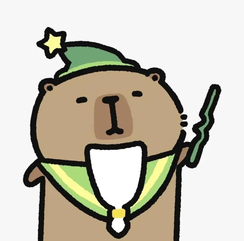 Chibi hình ảnh capybara chibi chất lượng