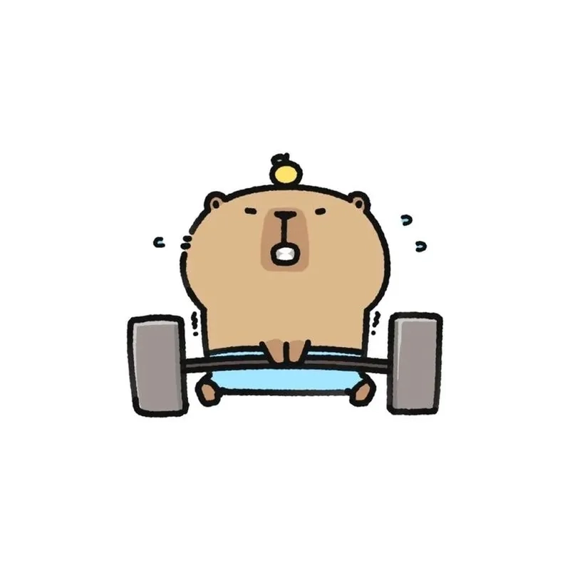 Con capybara chibi phiên bản mini