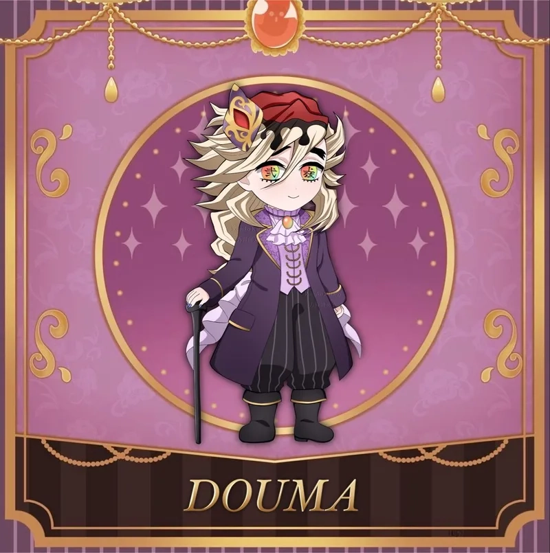 Douma chibi cute khiến fan mê mẩn