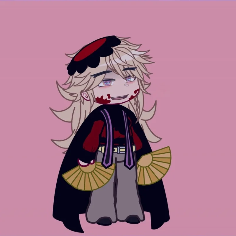 Demon Slayer Douma chibi siêu đáng yêu