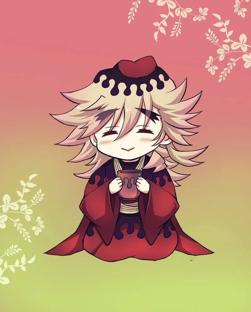 Douma Akaza chibi cute cặp đôi ngầu lòi