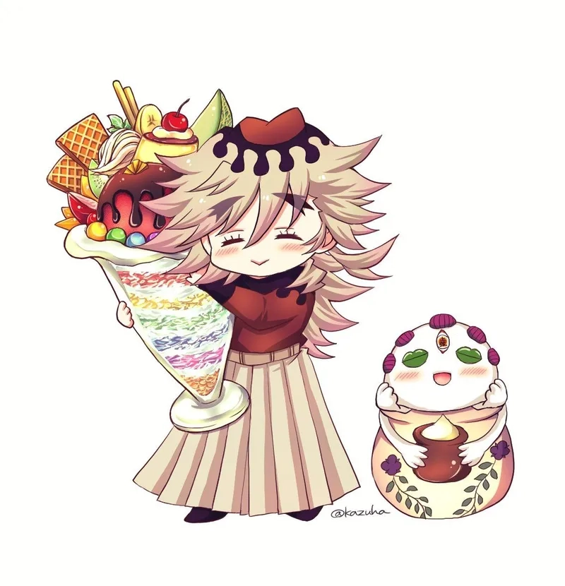 Douma chibi art tuyệt đẹp từ fan