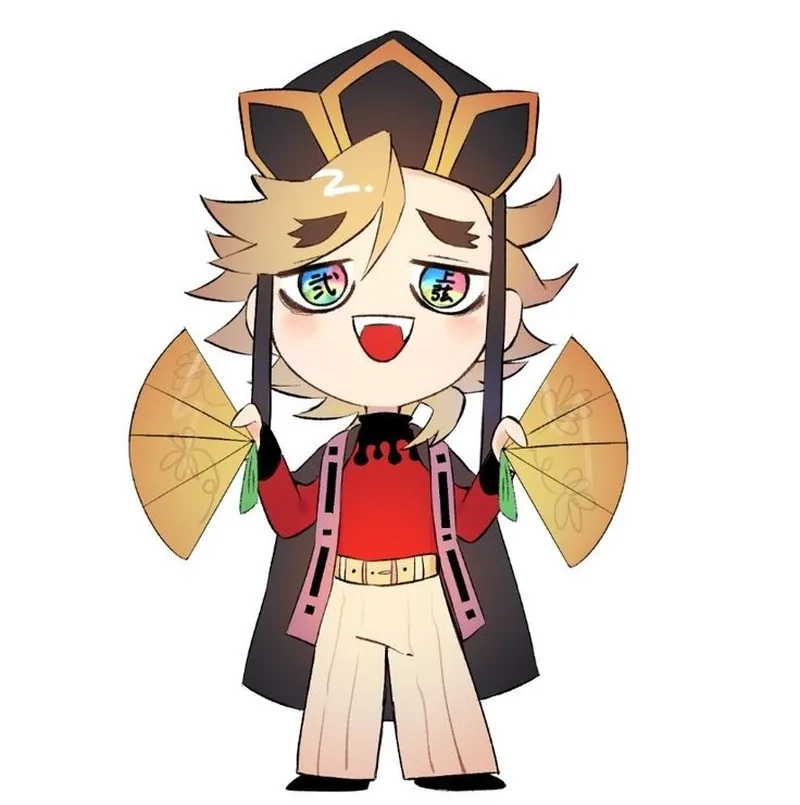 Douma chibi official art từ tác giả