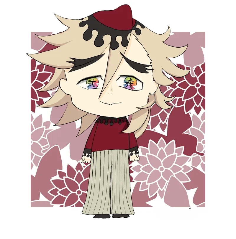 How to draw Douma chibi dễ hiểu nhất