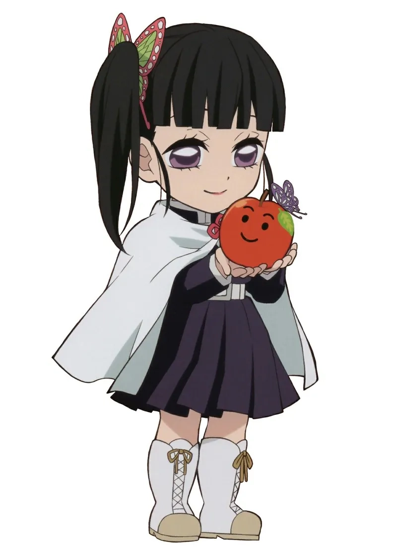 Tsuyuri Kanao chibi cute trong phiên bản fanart độc đáo