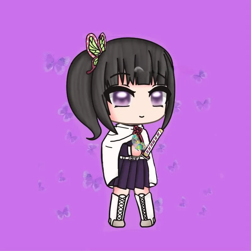 Chibi Kanao với biểu cảm siêu đáng yêu