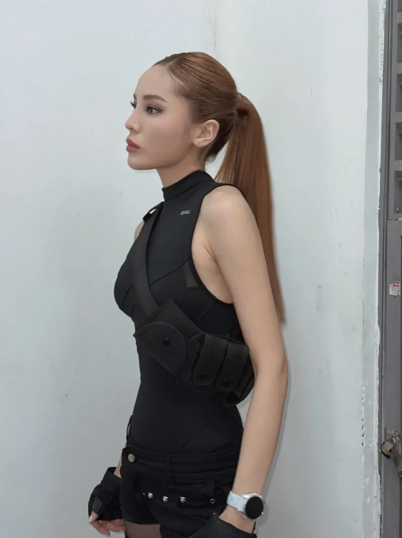Kỳ Duyên nâng vòng 1 thay đổi ngoại hình