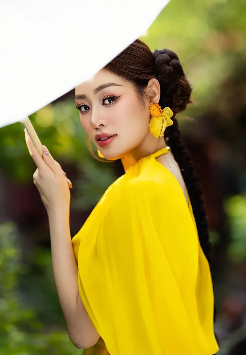 Nguyễn Trần Khánh Vân cân nặng bí quyết giữ dáng của hoa hậu