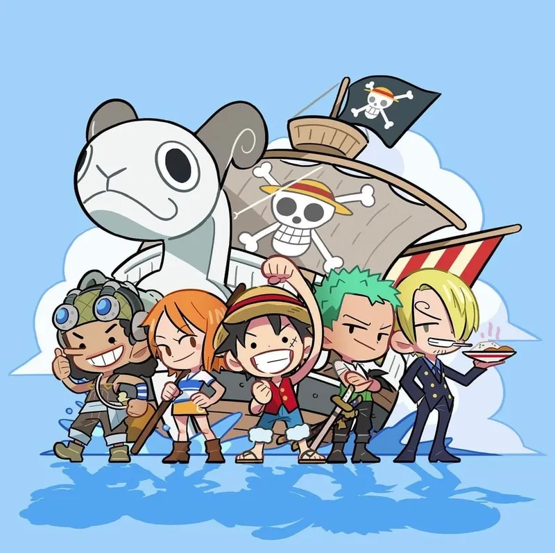 Bộ sưu tập chibi One Piece đáng yêu nhất 2023
