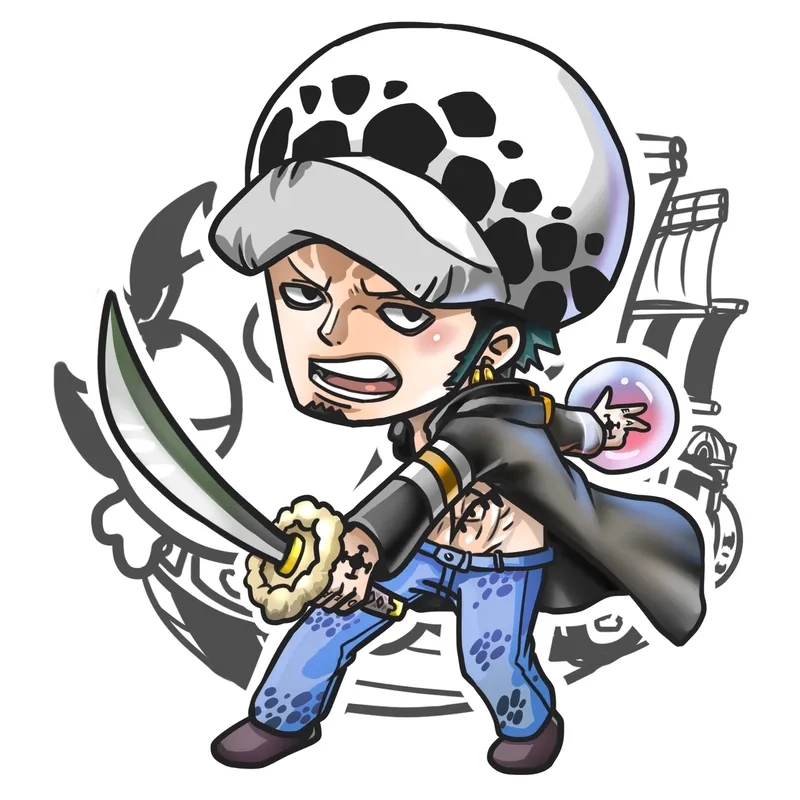 Những hình One Piece chibi cute nhất thế giới