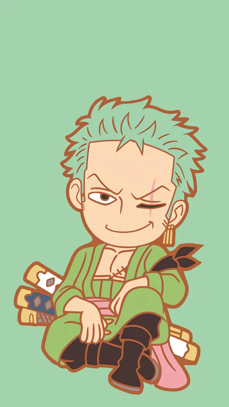 Anime One Piece chibi phiên bản siêu cute