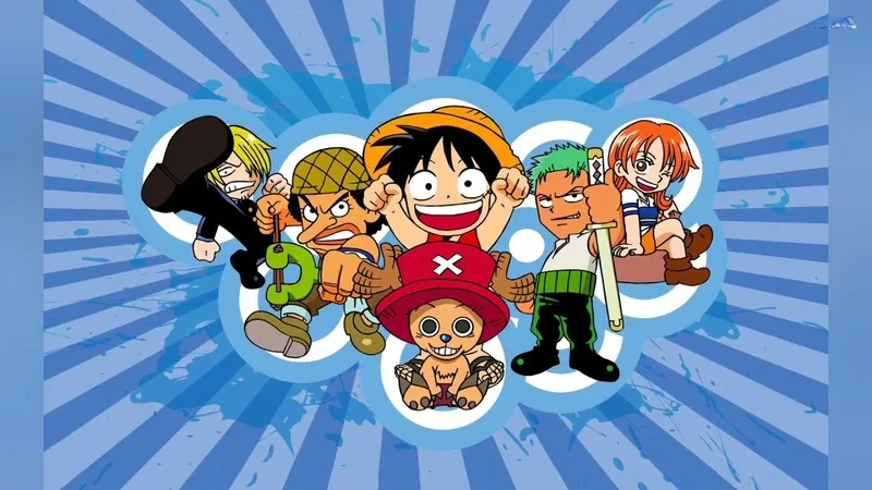 Bộ sưu tập One Piece chibi gif sống động