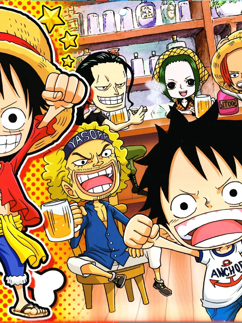 One Piece chibi hd hình ảnh sắc nét