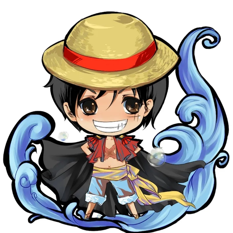 Phiên bản One Piece chibi mafia ngầu lòi