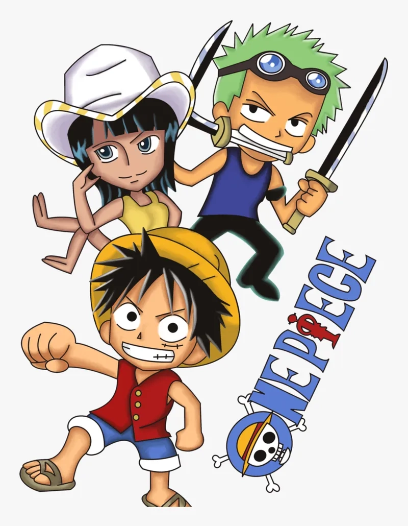 Trọn bộ One Piece chibi set đầy đủ