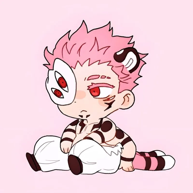Sukuna chibi cute với biểu cảm đáng yêu nhất