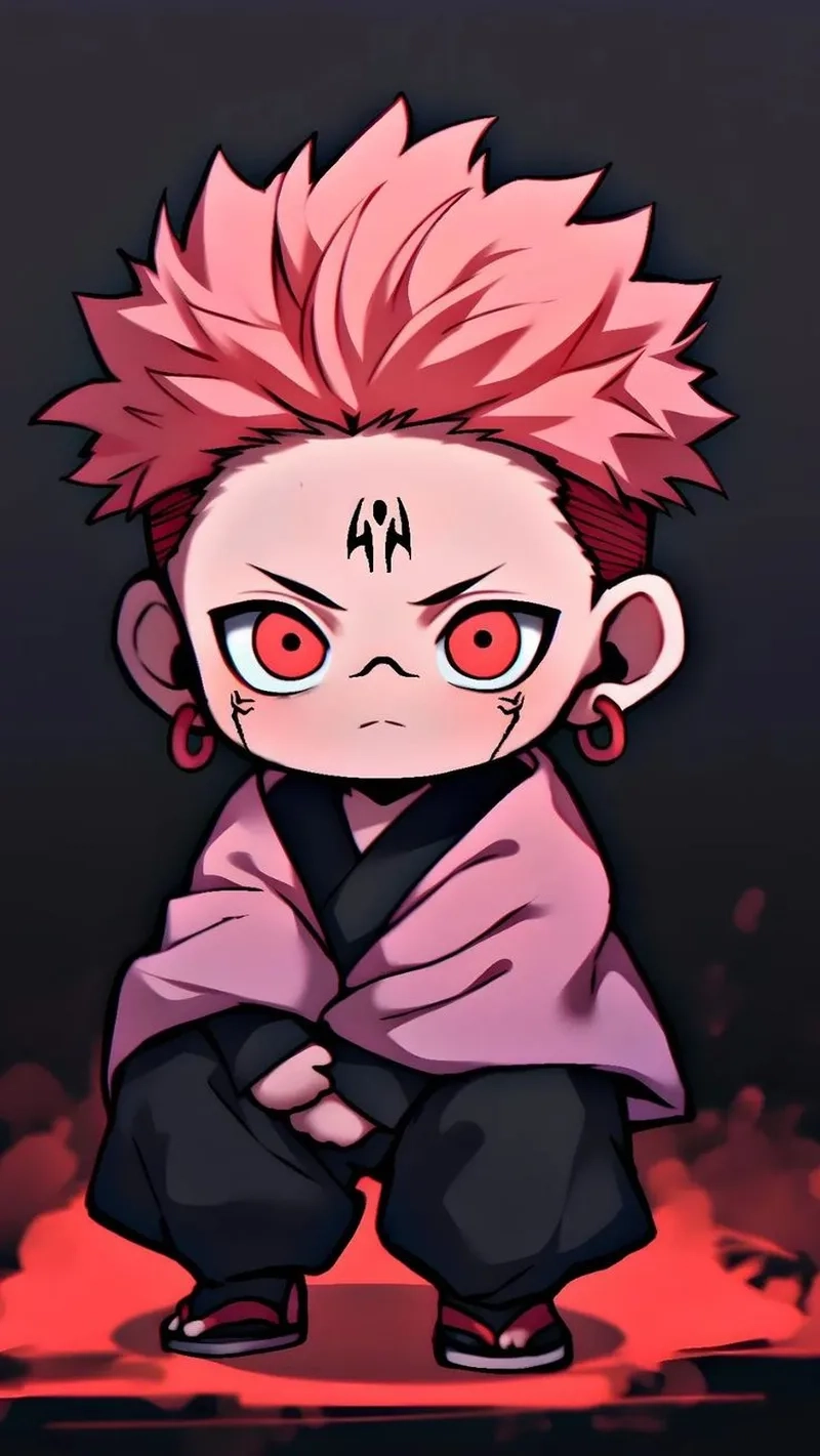 Tuyển tập ảnh Sukuna chibi chất lượng cao